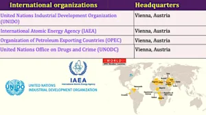 IAEA countries list and map