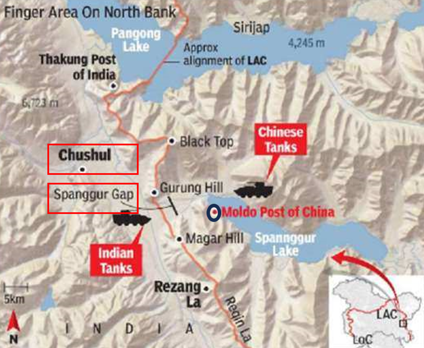 Pangong Tso encroach