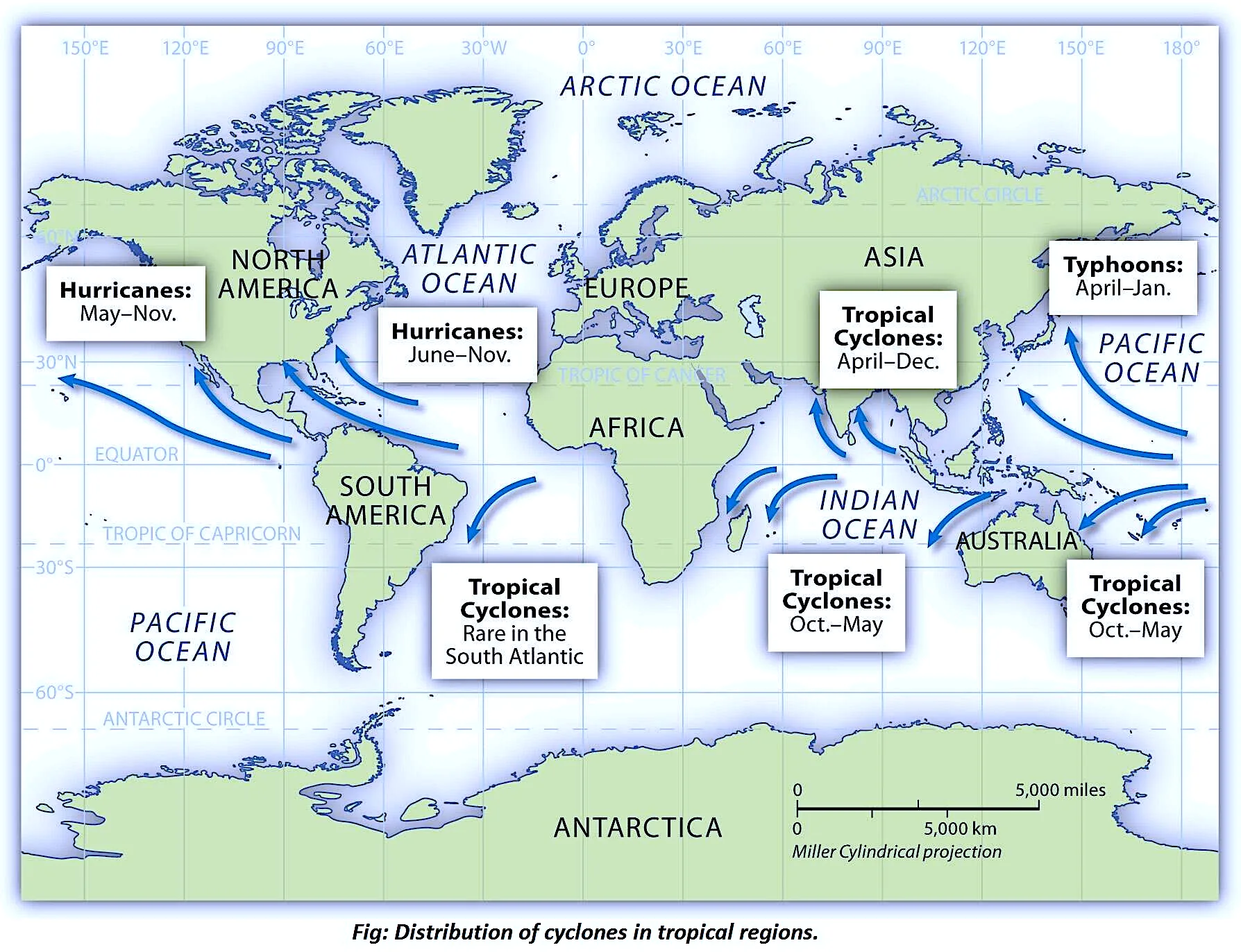 Worldwide Glossary of Tropical Cyclones