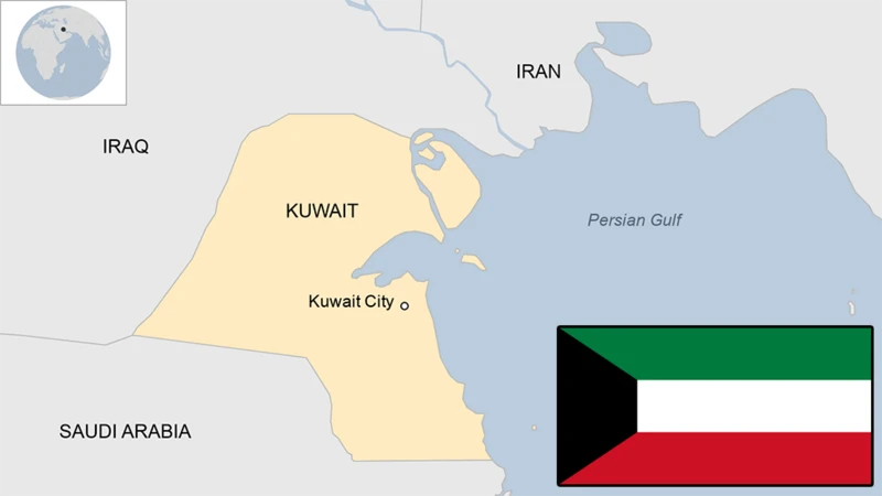 kuwait Map