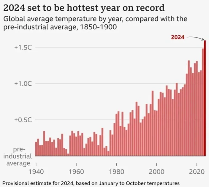 2024 Earth's Hottest Year