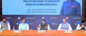 Policy Reforms for Ease of Research in India