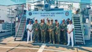 Indian Navy first training squadron arrives at Phuket Deep Sea Port Thailand