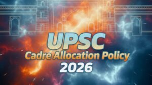 Important changes in UPSC cadre allocation policy