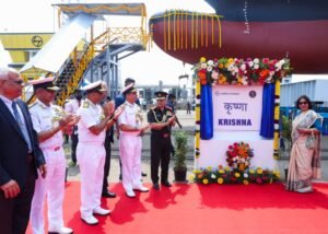 Krishna first indigenously built cadet training ship of Indian Navy