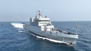 Anti-submarine warfare corvette INS Anjadeep