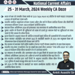 25-31 March 2024 Weekly National CA Doze