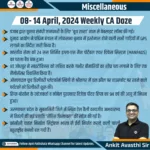 08-14 April 2024 Weekly Miscellaneous CA Doze