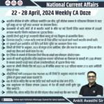 22-28 April 2024 Weekly National CA Doze