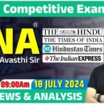 RNA PDF (Real News and Analysis) by Ankit Avasthi Sir: 18 July 2024