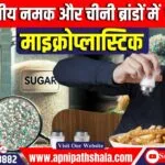 भारतीय नमक और चीनी ब्रांडों में माइक्रोप्लास्टिक (Microplastics) पाए गए