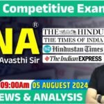 RNA PDF (Real News and Analysis) by Ankit Avasthi Sir: 5 Aug 2024