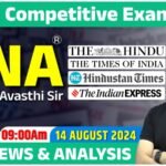 RNA PDF (Real News and Analysis) by Ankit Avasthi Sir: 14 August 2024