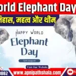 World Elephant Day 2024