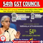 54th GST COUNCIL