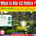 Bio E3 (Biotechnology for Economy, Environment and Employment) Policy