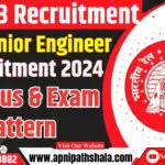 RRB JE  2024 सिलेबस और परीक्षा पैटर्न