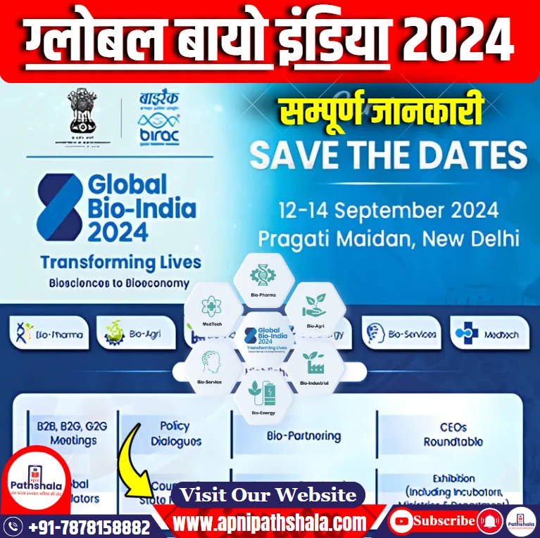 ग्लोबल बायो इंडिया 2024