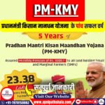 प्रधानमंत्री किसान मानधन योजना (PM-KMY) के पांच सफल वर्ष