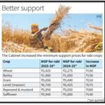 Union Government Announces Significant MSP Hike for Rabi Crops Ahead of 2025-26 Season