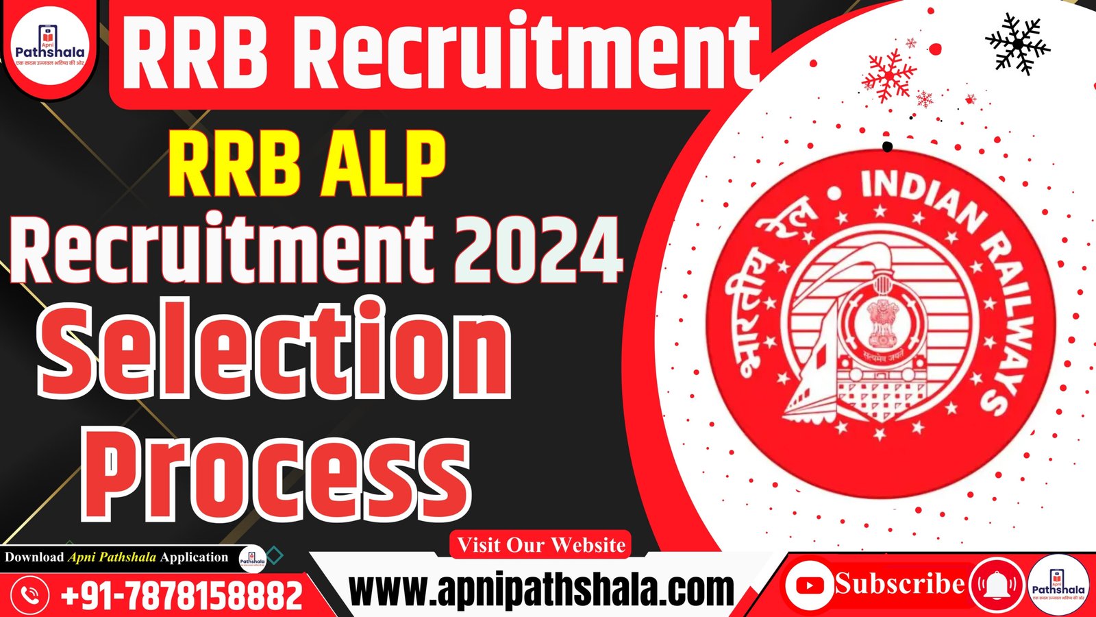 RRB ALP Selection Process 2024