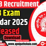 RRB Exam Calendar 2025 Released: Download PDF