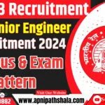 RRB JE Syllabus 2024: Exam Pattern