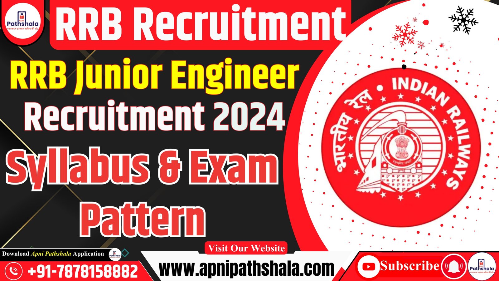 RRB JE Syllabus 2024_ Exam Pattern