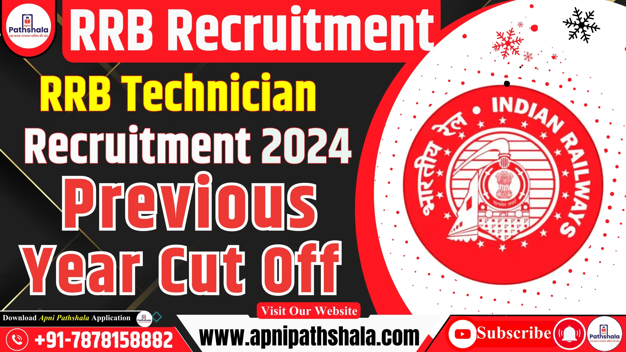 RRB Technician Cut Off 2024_ Previous Year Cut Off