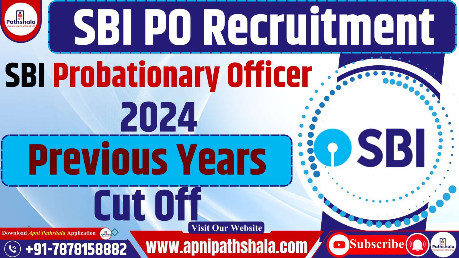 SBI PO Cut-Off 2024_ Previous Years’ Cut-Off Marks