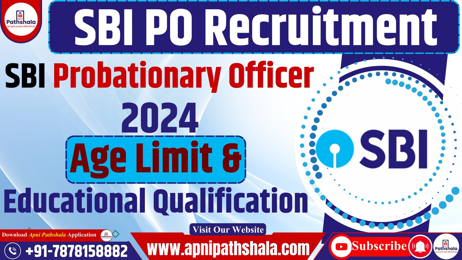 SBI PO Eligibility 2024_ Qualification Age