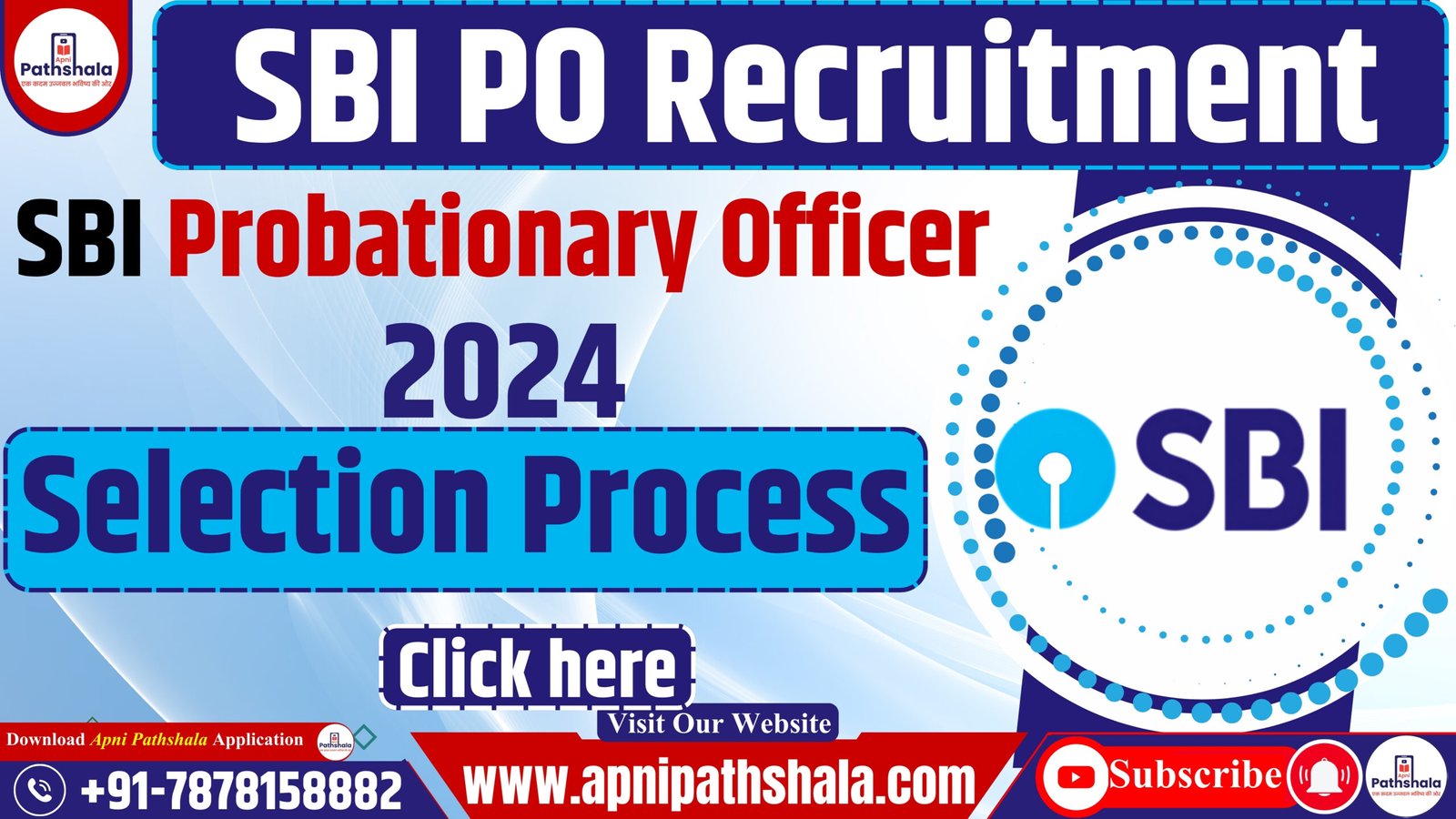 SBI PO Selection Process 2024