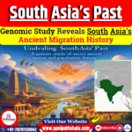 Unveiling South Asia’s Past: A Genomic Study of Ancient Migration and Population History