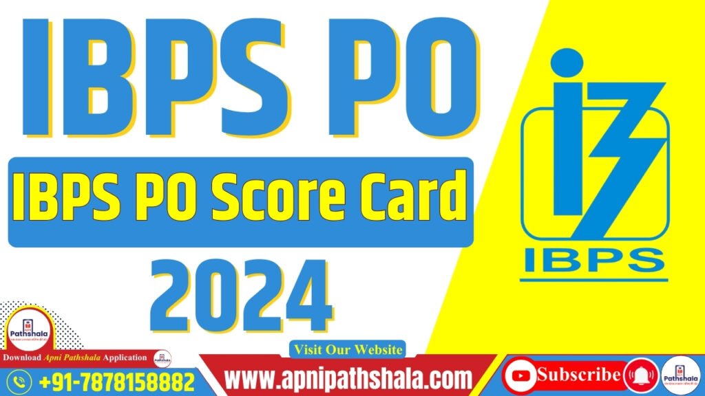 IBPS PO Score Card