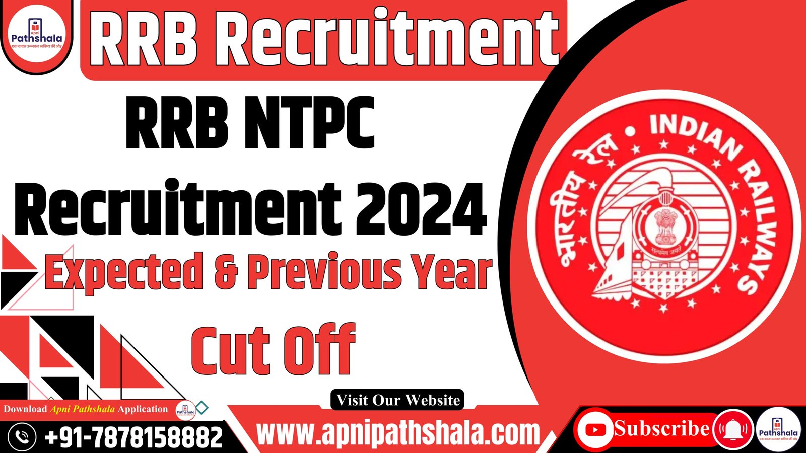 RRB NTPC Cut Off 2024_ Previous Year Zone Wise Cut Off