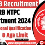 RRB NTPC Eligibility Criteria 2024: Educational Qualification and Age Limit