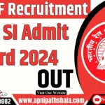 RPF SI Admit Card 2024: Download RPF Hall Ticket