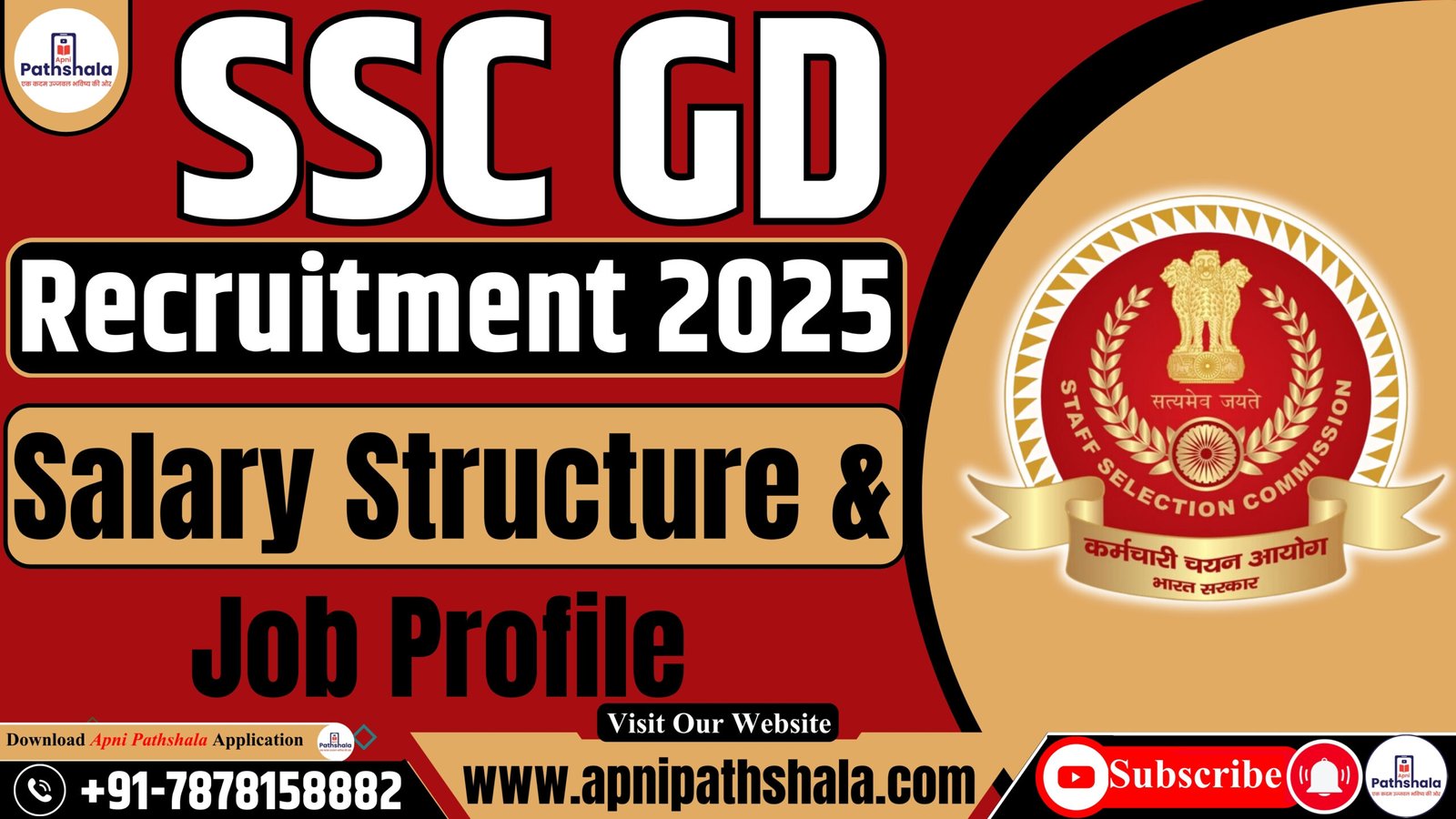 SSC GD Salary Structure 2025_ Job Profile & Career Growth