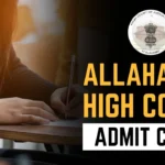 Allahabad High Court Admit Card 2024