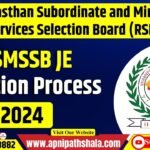 RSMSSB JE Selection Process 2024