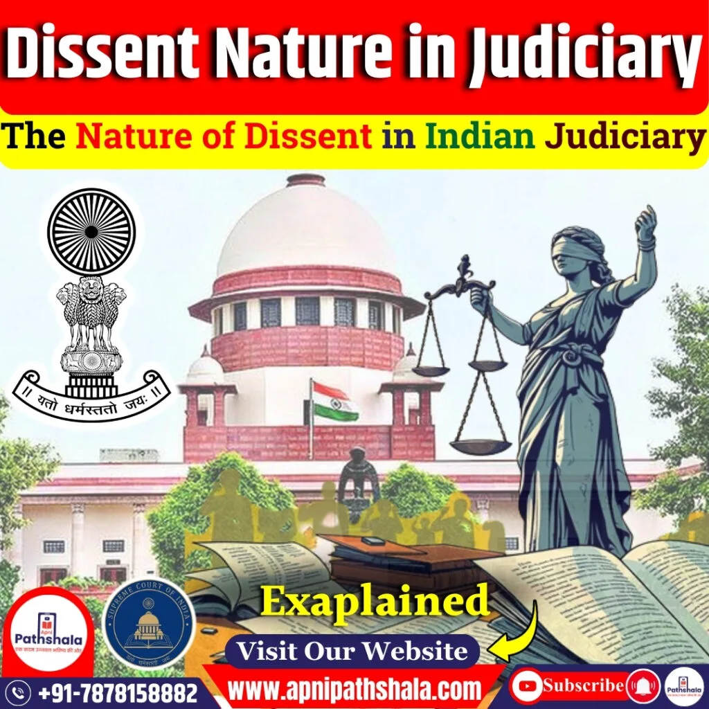 Dissent in Indian Judiciary