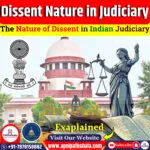 The Nature of Dissent in Indian Judiciary