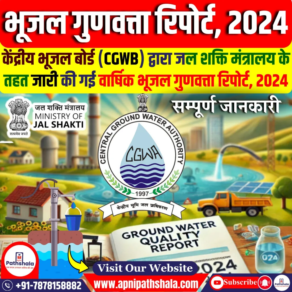भूजल गुणवत्ता रिपोर्ट 2024