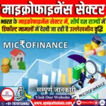 माइक्रोफाइनेंस सेक्टर