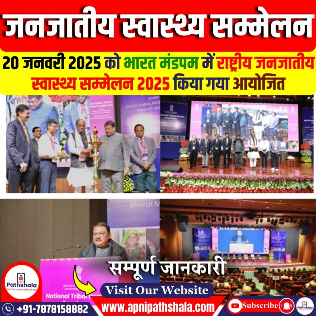 राष्ट्रीय जनजातीय स्वास्थ्य सम्मेलन 2025