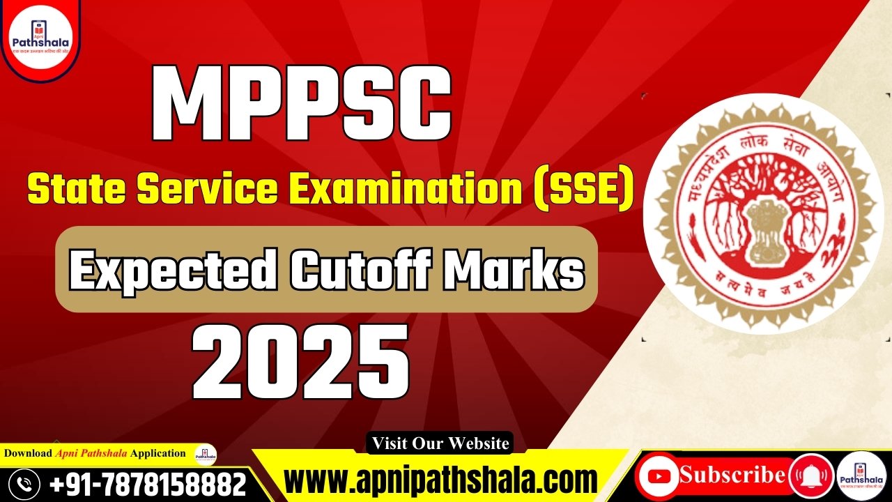 MPPSC SSE Expected Cutoff Marks 2025