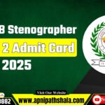 RSMSSB Stenographer Phase 2 Admit Card 2025