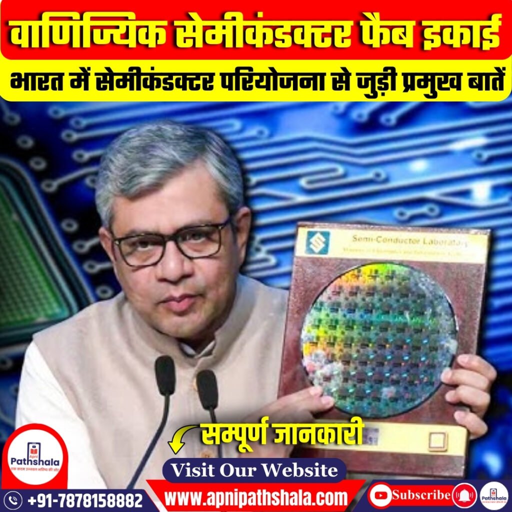 भारत की पहली वाणिज्यिक सेमीकंडक्टर फैब इकाई