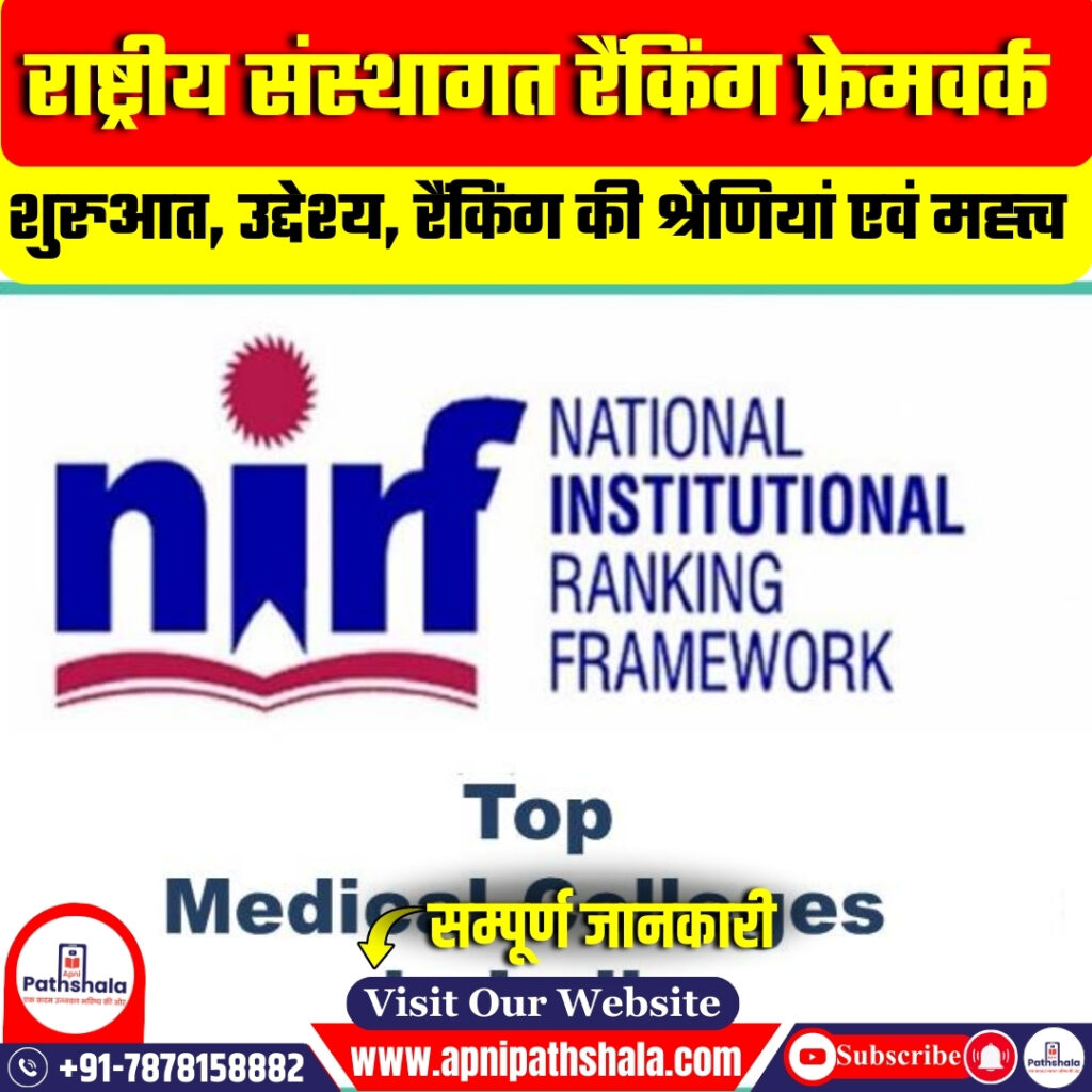 राष्ट्रीय संस्थागत रैंकिंग फ्रेमवर्क (NIRF)