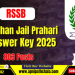 Rajasthan Jail Prahari Answer Key 2025